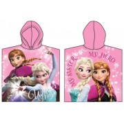 Rankšluostis su gobtuvu - pončo Frozen